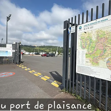 Houseboat cosy et Atypique à Rouen Le Zimon