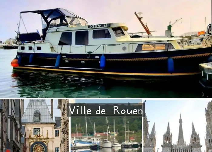 Houseboat Cosy Et Atypique A Rouen Le Zimon